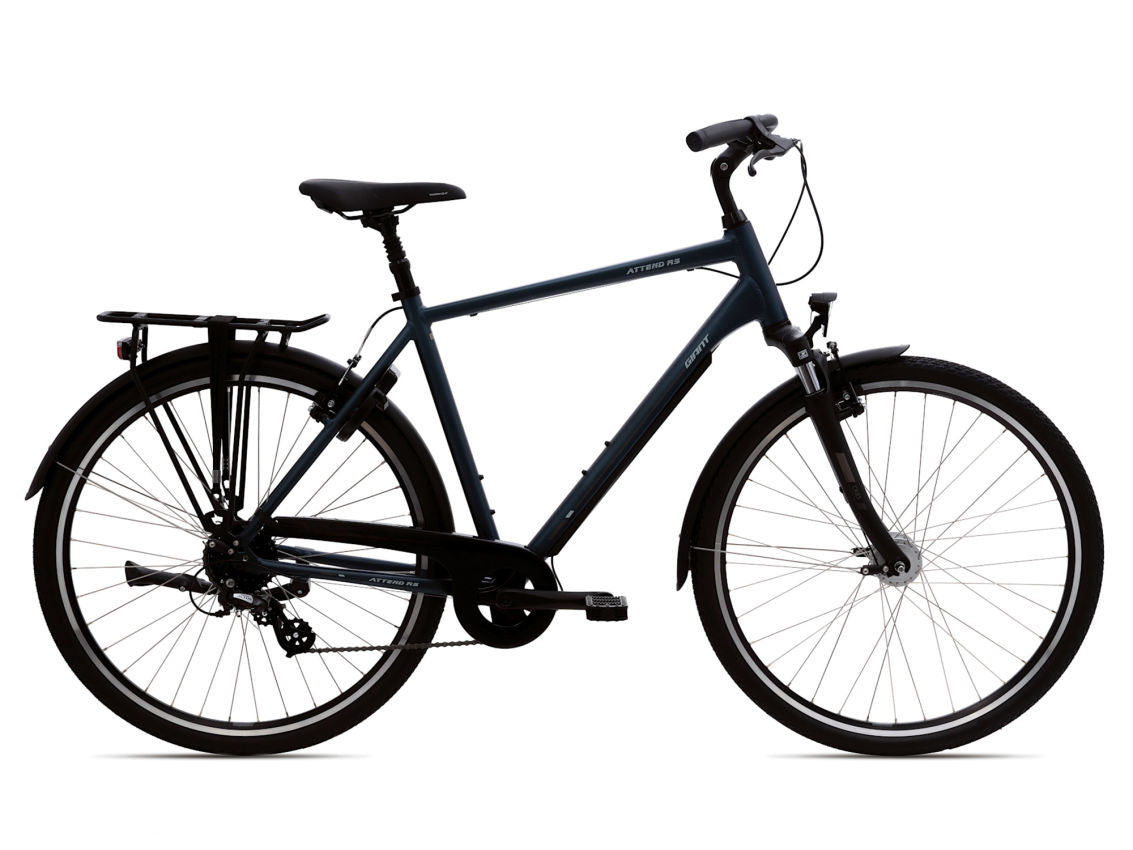 Giant Attend RS 2 2024 Heren Hybride Fiets Blue Ashes XL FietsenMagazijn